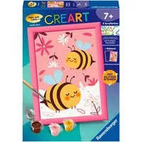 Ravensburger Malen nach Zahlen CreArt, Niedliche Hummeln, Made in Europe