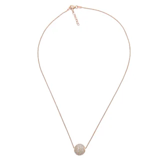Orphelia Damen-Kette aus 925er Sterlingsilber mit Anhänger – Rosé ZH-7235/RG