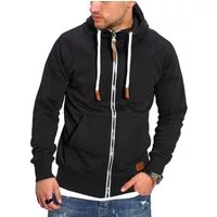 behype Sweatjacke BHTANSER mit praktischem Kordelzug