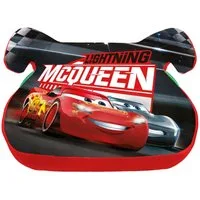 Seven Polska Kindersitzerhöhung Kinder Auto-Sitzerhöhung: "CARS", Lightning McQueen, EC Norm R129