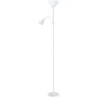 Platinet Stehlampe PFLF066, 2in1 Stehlampe mit verstellbarem Lesearm