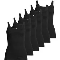 Nina Von C. Unterhemd 6er Pack Fine Cotton (Spar-Set, 6-St) Unterhemd / Top - Baumwolle - Atmungsaktiv