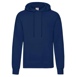 Fruit of the Loom - "Classic" Sweatshirt mit Kapuze für Herren/Damen Unisex (Marine)