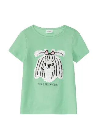 s.Oliver - T-Shirt grün - Gr. - 134