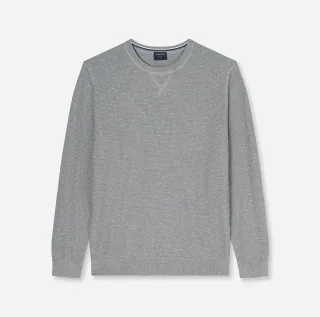 OLYMP - OLYMP Casual Strick grau - Gr. - 3XL