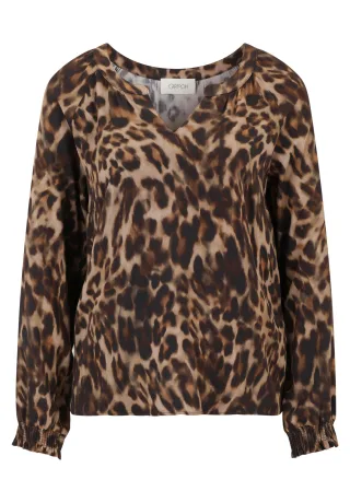 CARTOON - Casual-Bluse brown/camel - Gr. - 38
