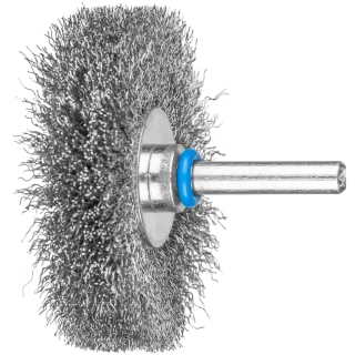 PFERD TOOLS Rundbürste ungezopft RBU Edelstahl-Draht mit Schaft - 43104010