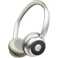 LogiLink BT0072BR Over Ear Kopfhörer Bluetooth® Silber Kopfhörer
