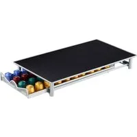 Rungassi Kapselhalter Kaffeekapsel Ständer Kapselspender Schublade 40 Kapseln Nespresso N01