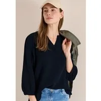 CECIL Klassische Bluse mit 3/4 Ärmeln