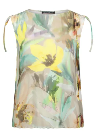 Betty Barclay - Mesh-Shirt Mint/Nature - Gr. - 40