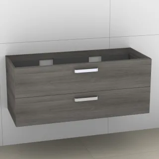 Artiqua 414 Waschtischunterschrank für Venticello 4104CK, Graphit Struktur quer, 414-WU2L-V114-7098- 414-WU2L-V114-7098-401