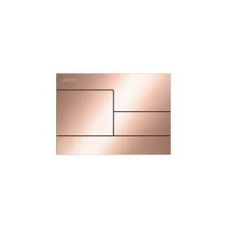 LAUFEN Betätigungsplatte SKYLINE INEO 208x148x6 aus Kunsstoff, PVD Rosegold glänzend, H9001181620001 H9001181620001