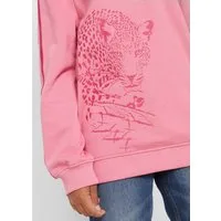 bonprix Kapuzensweatshirt Regular Fit, mit Tier-Motiv, aus Baumwolle, mit Print