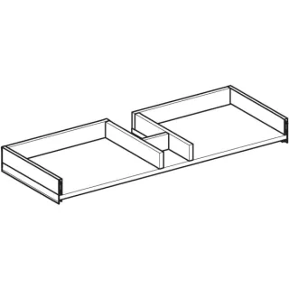 Geberit Obere Schublade o. Kappen, Front, 244365001