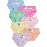 Next Slip 7er-Pack Slips mit Wochentagen, Bluey (7-St)