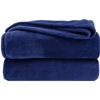 Wohndecke Premium Super Soft Flanell Kuscheldecke Sofadecke, heimtexland, super weich und flauschig, Allergiker geeignet, atmungsaktiv