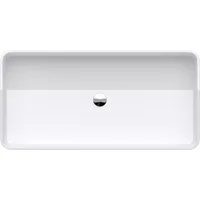 doporro Waschbecken Aufsatzwaschbecken Waschtisch Design Badmöbel-set Mineralguss Col102, antibakteriell und leicht zu reinigen, umweltfreundliches Material