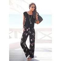 LASCANA Overall mit weitem Bein und Taschen, lockerer Jumpsuit, sommerlich