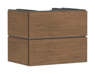 Hansgrohe Waschtischunterschrank Xilesa E 780x550mm 2SK f.Ko.m.AWT/AWTge Eiche Kaschmir, 54299550 54299550