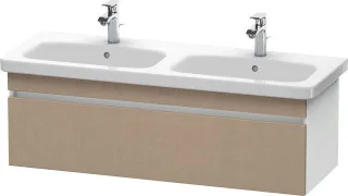 Duravit DuraStyle Waschtischunterbau wandhängend Leinen & Weiß Matt 1230x448x398 mm - DS639807518 DS639807518