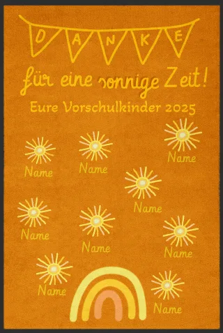 Abschiedsgeschenk Kindergarten 6022 | Größe: 60 cm x 80 cm