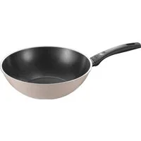 BALLARINI Wok Ledro, Aluminium (1-tlg), Keramikbeschichtung, recyceltes Aluminium, Thermopoint, Made in Italy