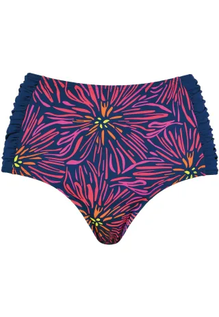 NATURANA - Bikini Hose blue multicolor - Gr. - 42