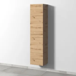Sanipa 3way Hochschrank mit 2 Türen, Eiche Natural-Touch SM09485