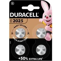 Duracell Duracell Knopfzelle CR2025 3 V 4 St. 165 mAh Lithium Elektro 2025 Knopfzelle