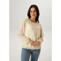 Aniston SELECTED Schlupfbluse mit modischen und frischen Batiklook