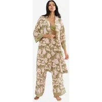 Triumph Morgenmantel Red Label Aura Spotlight, Hausmantel, Kimono, Bademantel