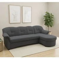DOMO collection Ecksofa FLORES Schlafsofa, 233x142x86 cm, L-Form, whlw. mit Bettfunktion, whlw. mit Federkern