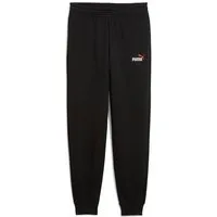 PUMA Trainingshose ESS 2 COLOR NO 1 LOGO SWEATPANTS FL B mit elastischem Bund, mit gerippten Bündchen