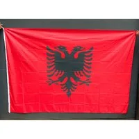 Uzman Fahne Albanische Flagge XXXL 2,3 x 1,5 M Albanien Fahne Flamuri Tirana Adler