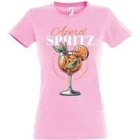 Youth Designz Print-Shirt "Aperol Spritz" Print Damen T-Shirt Statement Geschenk Frauen mit lustigen und stylischen Aufdruck für Frauen
