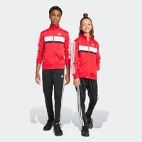 adidas Sportswear Trainingsanzug SEASONAL ESSENTIALS TIBERIO 3-STREIFEN TRICOT KIDS (2-tlg)