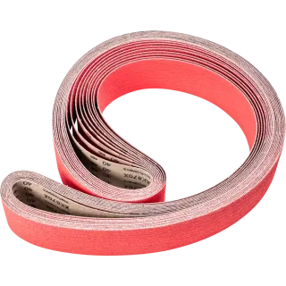 PFERD TOOLS Keramikkorn Schleifband BA für Edelstahl-Schliff mit Bandschleifer Langband - 45005826