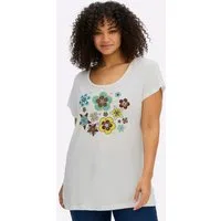 Sheego T-Shirt Shirt Kurzarm