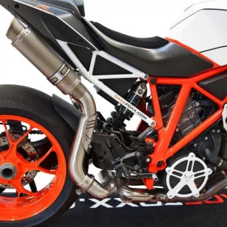 Sport Auspuff Bodis GP1-RS Titan RaceFoxx-Edition KTM SuperDuke 1290 R Bj 2014-2016 +ABE