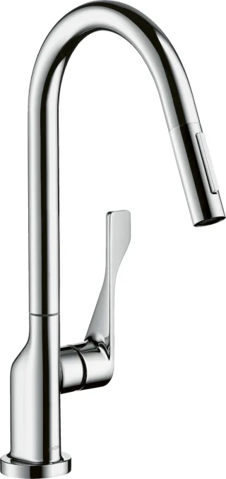 Hansgrohe Spültischmischer Axor Citterio Polished Black Chrome 39835330