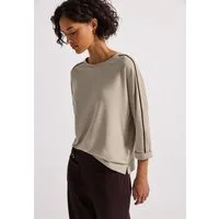 STREET ONE 3/4-Arm-Shirt mit Galonstreifen