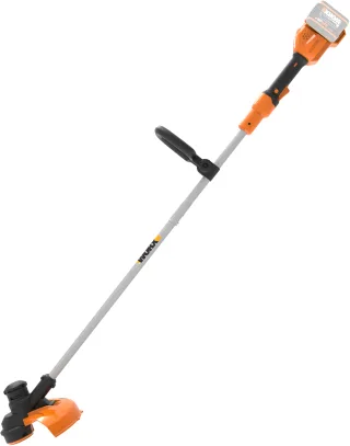 Worx Akku-Rasentrimmer "WG183E.9" Doppelfaden, verstellbarer Griff, ohne Akku und Ladegerät