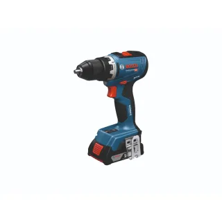 Bosch Professional Werkzeug-Set, GSR 18V-65 + 2 x Akku + 19-teiliges Set Handwerkzeug-Set in L-BOXX - 0615A5007K