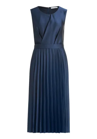 Betty & Co - Midikleid dunkelblau - Gr. - 38