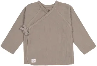Lässig Mull Kimono GOTS 50/56 taupe