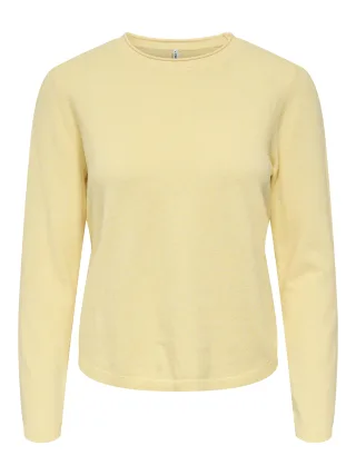 ONLY - ONLLOYAL LS ONECK KNT NOOS Sunlight - Gr. - S