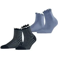 Esprit Kurzsocken Esprit Wavy Line 2-Pack Damen (2-Paar)