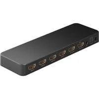 HDMI Matrix-Schalter 4 auf 2 (4K @ 60Hz), HDMI Splitter schwarz