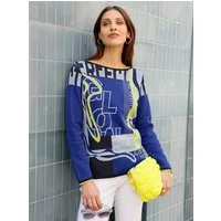 Witt Strickpullover Strickpullover Langarm Jacquard